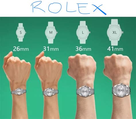 ladies rolex sizes|rolex sizes chart.